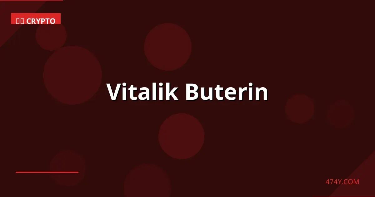Vitalik Buterin