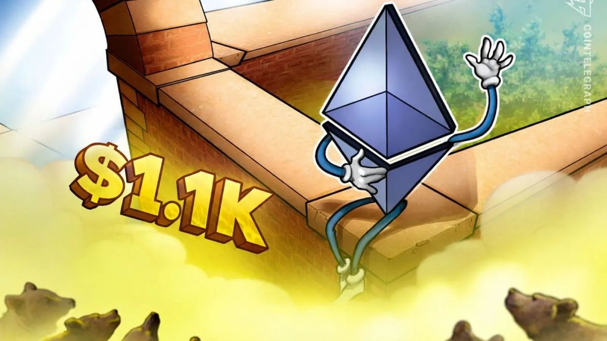 Ether ‘bear pennant’ – TK $1,1K, ae cần giữ $1,800 để không bị lừa!