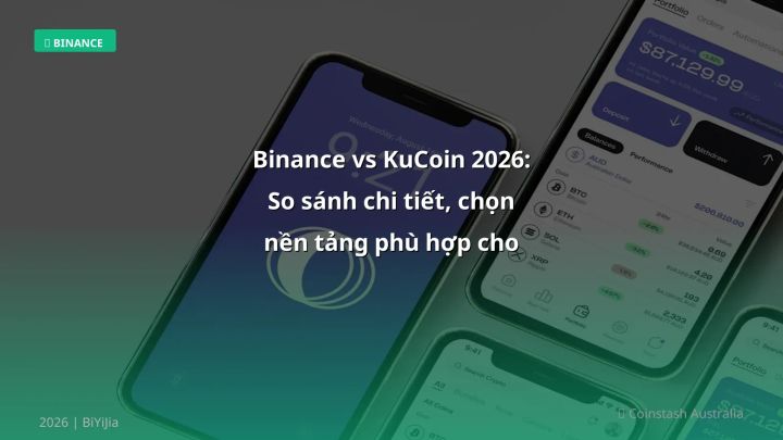 Hình ảnh minh họa: Binance vs KuCoin - Cập nhật mới nhất 2026