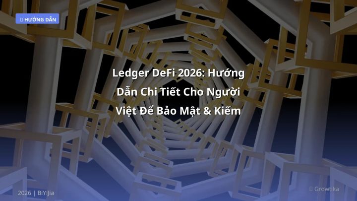 Ledger DeFi 2026: Hướng Dẫn Chi Tiết Cho Người Việt Để Bảo Mật & Kiếm Lợi Nhất - Hướng dẫn chi tiết 2026 | BiYiJia