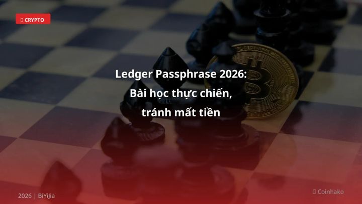 Ledger Passphrase 2026: Bài học thực chiến, tránh mất tiền - Hướng dẫn chi tiết 2026 | BiYiJia