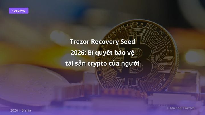 Hình ảnh minh họa: Trezor recovery seed - Cập nhật mới nhất 2026