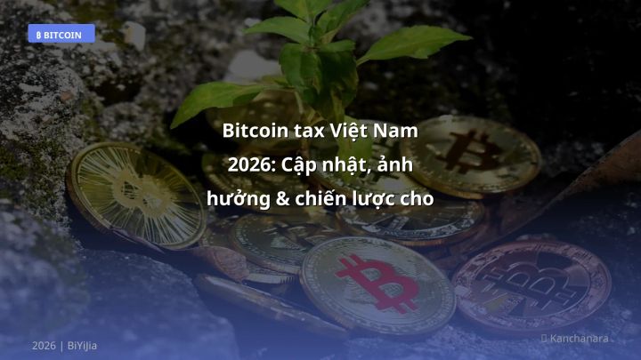 Cover image: Bitcoin tax Việt Nam guide 2026 - BiYiJia