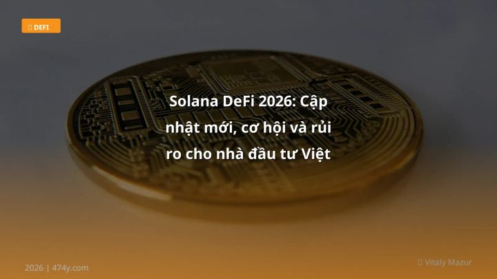 Hình ảnh minh họa: Solana DeFi - Cập nhật mới nhất 2026