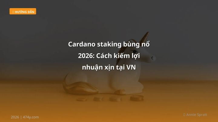 Cover image: Cardano staking guide 2026 - 474y.com