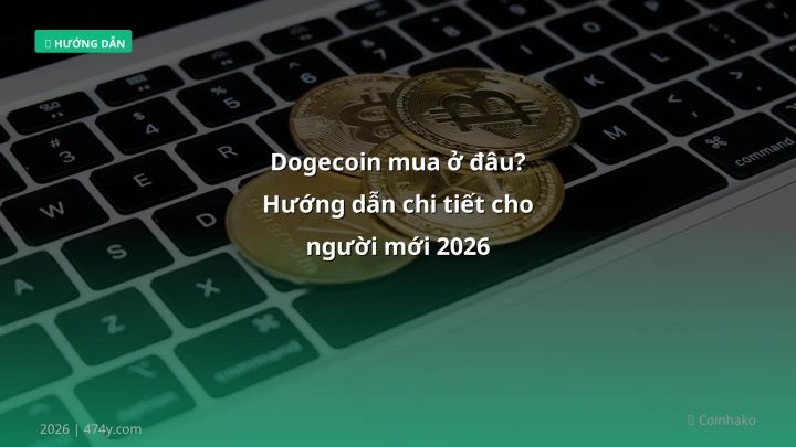 Infographic dogecoin mua ở đâu? hướng dẫn chi tiết cho người mới 2026 - Thông tin quan trọng cho trader Việt