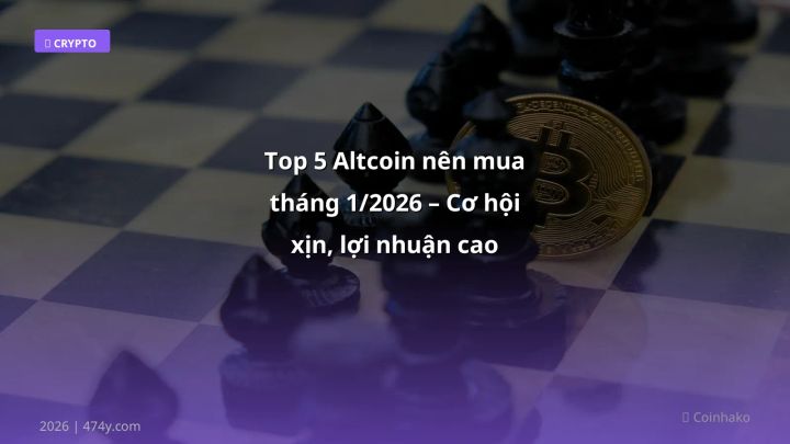 Cover image: Altcoin nên mua guide 2026 - 474y.com