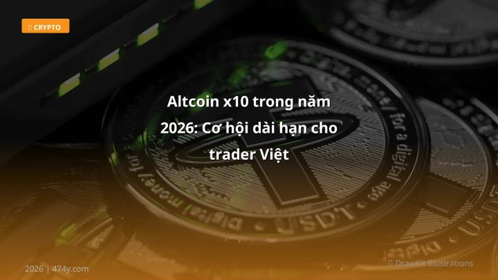 Altcoin x10 trong năm 2026: Cơ hội dài hạn cho trader Việt - Hướng dẫn chi tiết 2026 | 474y.com