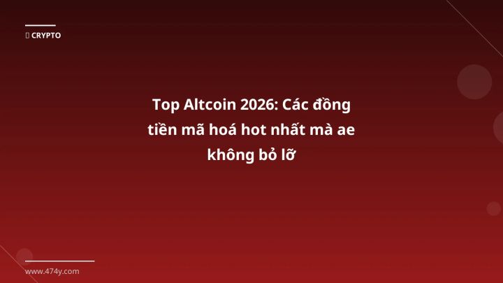 Cover image: Top altcoin guide 2026 - 474y.com
