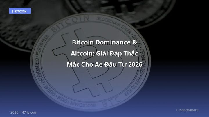 Hình ảnh minh họa: Bitcoin dominance altcoin - Cập nhật mới nhất 2026