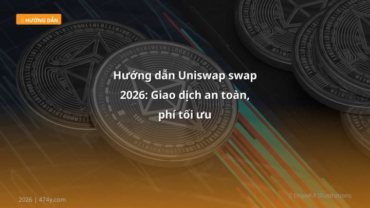 Infographic hướng dẫn uniswap swap 2026: giao dịch an toàn, phí tối ưu - Thông tin quan trọng cho trader Việt