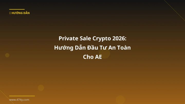 Cover image: Private sale crypto guide 2026 - 474y.com