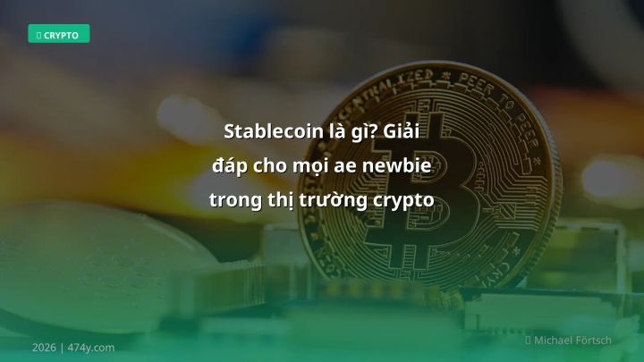 Infographic stablecoin là gì? giải đáp cho mọi ae newbie trong thị trường crypto 2026 - Thông tin quan trọng cho trader Việt
