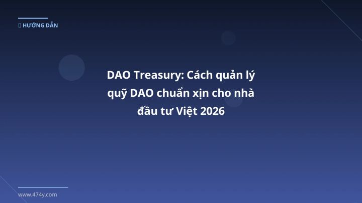 Cover image: DAO treasury guide 2026 - 474y.com