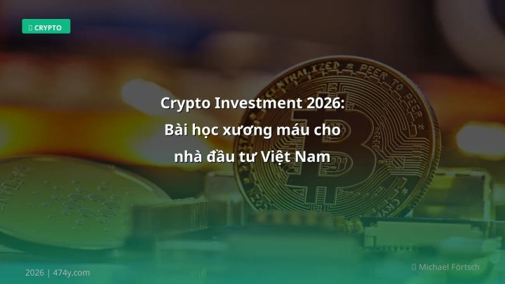 Crypto Investment 2026: Bài học xương máu cho nhà đầu tư Việt Nam - Hướng dẫn chi tiết 2026 | 474y.com