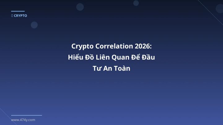 Hình ảnh minh họa: Crypto correlation - Cập nhật mới nhất 2026