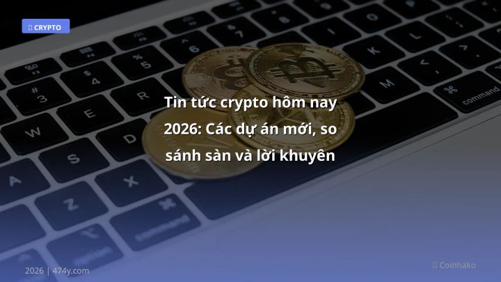 Cover image: Tin tức crypto hôm nay guide 2026 - 474y.com