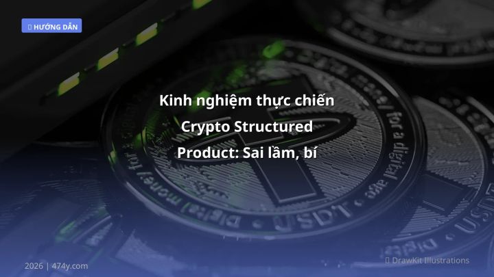 Infographic kinh nghiệm thực chiến crypto structured product: sai lầm, bí quyết & cách phòng tránh (2026) - Thông tin quan tr