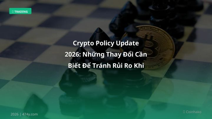 Hình ảnh minh họa: Crypto policy update - Cập nhật mới nhất 2026