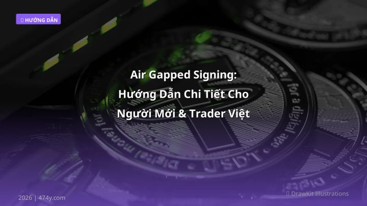 Air Gapped Signing: Hướng Dẫn Chi Tiết Cho Người Mới & Trader Việt 🇻🇳 - Hướng dẫn chi tiết 2026 | 474y.com