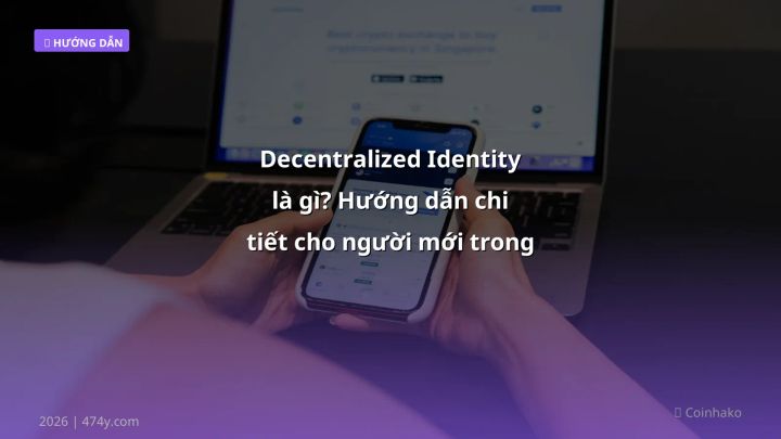 Decentralized Identity là gì? Hướng dẫn chi tiết cho người mới trong crypto 2026 - Hướng dẫn chi tiết 2026 | 474y.com