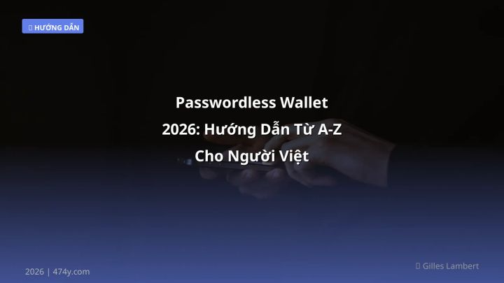Cover image: Passwordless wallet guide 2026 - 474y.com