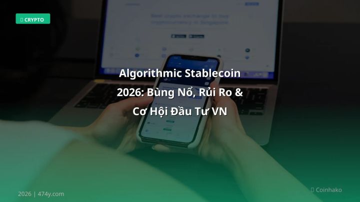 Cover image: Algorithmic stablecoin guide 2026 - 474y.com