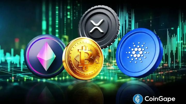 Top 5 Lý Do Crypto Tăng Giá Hôm Nay: BTC, ETH, XRP, ADA - Kèo Bứt Phá - 474y.com