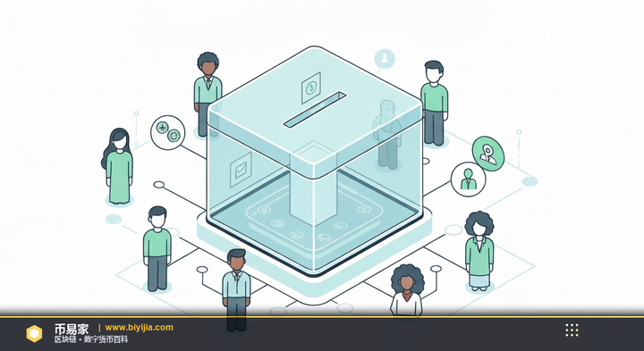 DAO（去中心化自治组织） — 概念插图