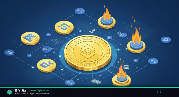 BNB (Binance Coin) — concept illustration