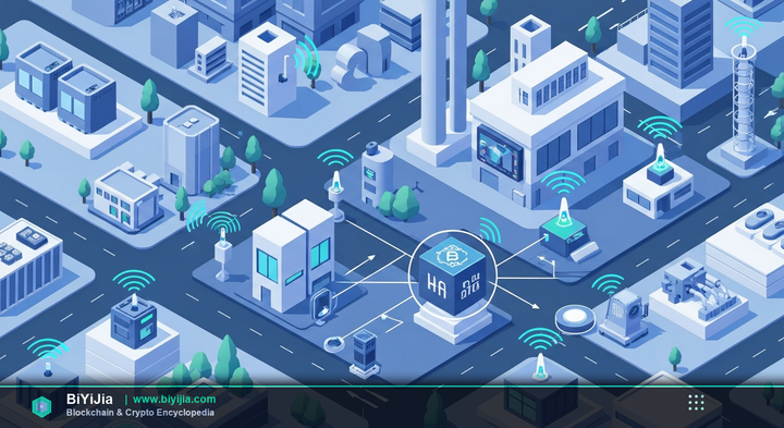 DePIN (Decentralized Physical Infrastructure) — concept illustration