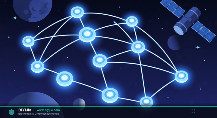 IPFS (InterPlanetary File System) — concept illustration