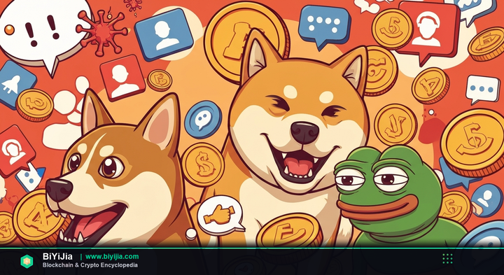 Meme Coin — concept illustration