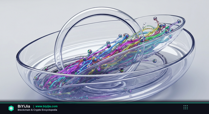 Crypto Mixer (Tumbler) — concept illustration