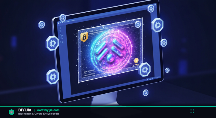 NFT (Non-Fungible Token) — concept illustration