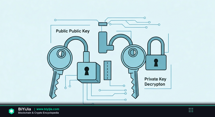 Public Key & Private Key — concept illustration