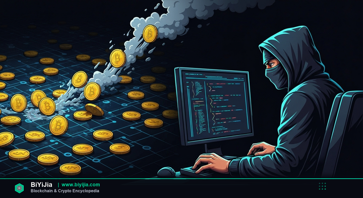 Rug Pull — concept illustration