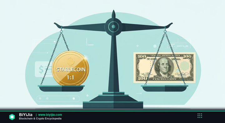 Stablecoin — concept illustration