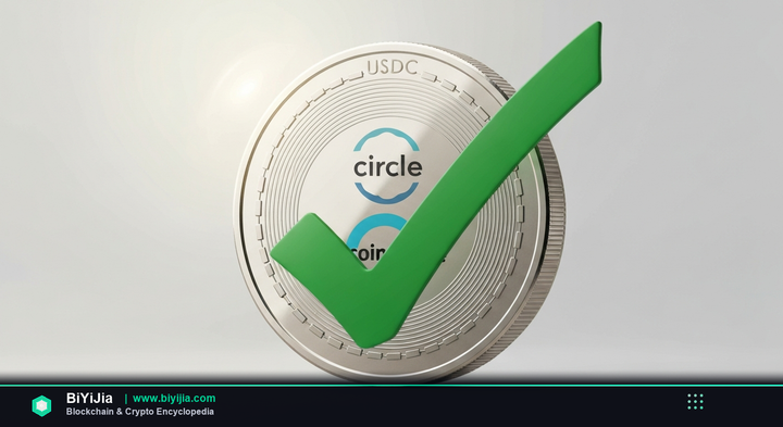 USDC (USD Coin) — concept illustration