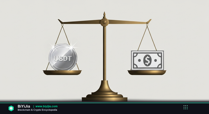 USDT (Tether) — concept illustration