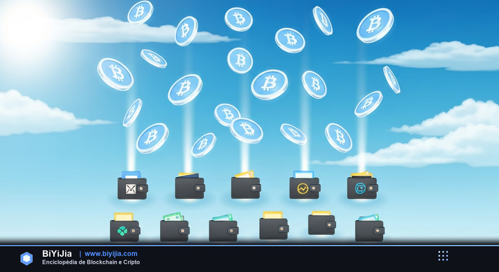 Airdrop (Lanzamiento Aéreo) — ilustración conceptual