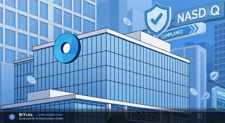 Coinbase — ilustración conceptual