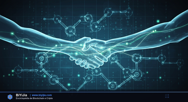 Contrato Inteligente (Smart Contract) — ilustración conceptual