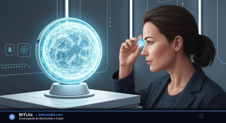 Worldcoin (WLD) — ilustración conceptual