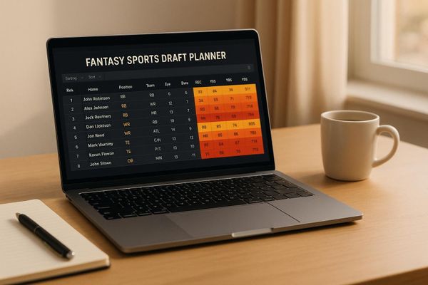 Fantasy Sports Draft Planner