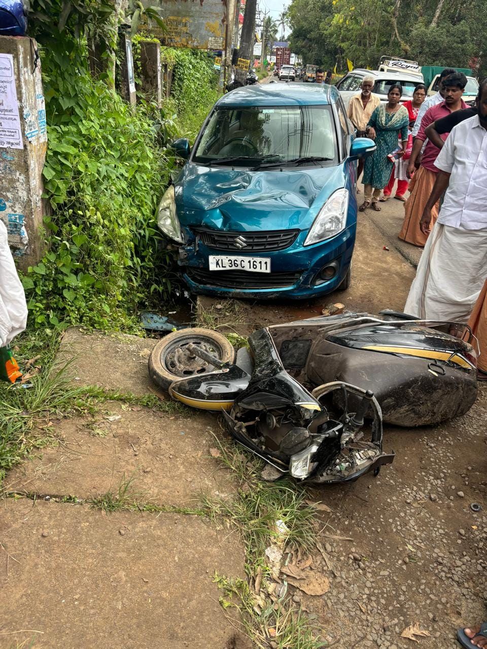 വൈക്കത്ത് വാഹനാപകടത്തിൽ ഒരാൾ മരിച്ചു