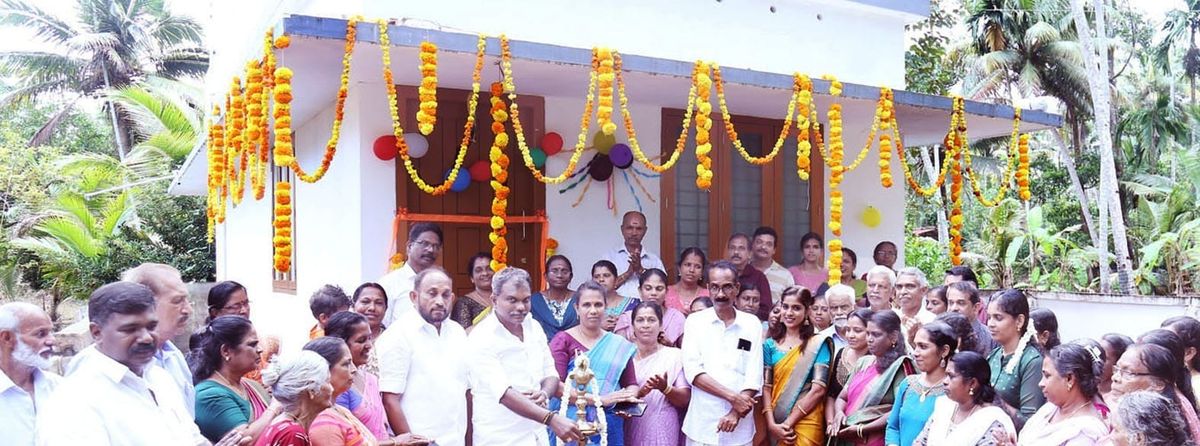 അംഗണവാടി കെട്ടിടം ഉദ്ഘാടനം ചെയ്തു