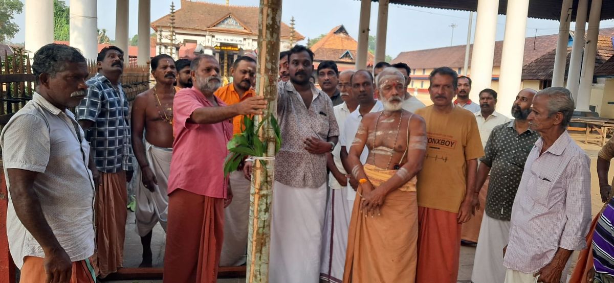 അഷ്ടമി: 35,000 ചതുരശ്ര അടി പന്തൽ