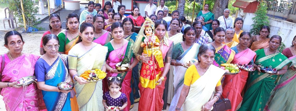 കാളിയമ്മനട ക്ഷേത്രത്തില്‍ രുഗ്മിണി സ്വയംവര ഘോഷയാത്ര