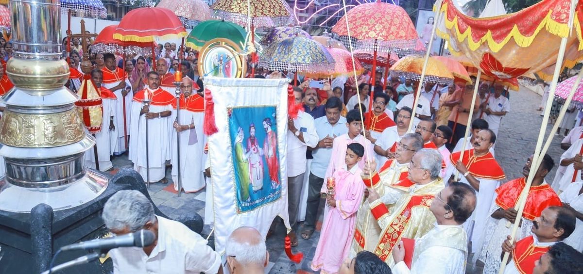 സെയിന്റ് ജോസഫ് ഫൊറോനാ പള്ളിയില്‍ വിശുദ്ധ യൗസേപ്പിതാവിന്റെ തിരുനാളിന് കൊടിയേറി
